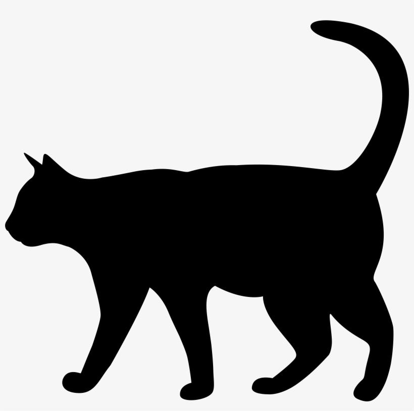 Black Cat Clipart Transparent, transparent png