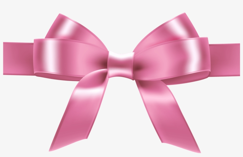 Pink Ribbon Png Clipart Best Web Clipart - Pink Ribbon Bow Png, transparent png
