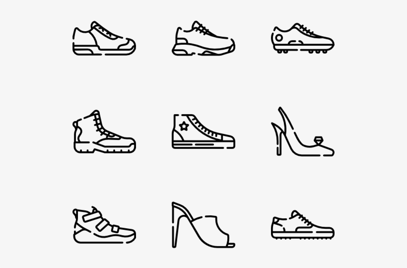 Shoes - Shoe Icons, transparent png