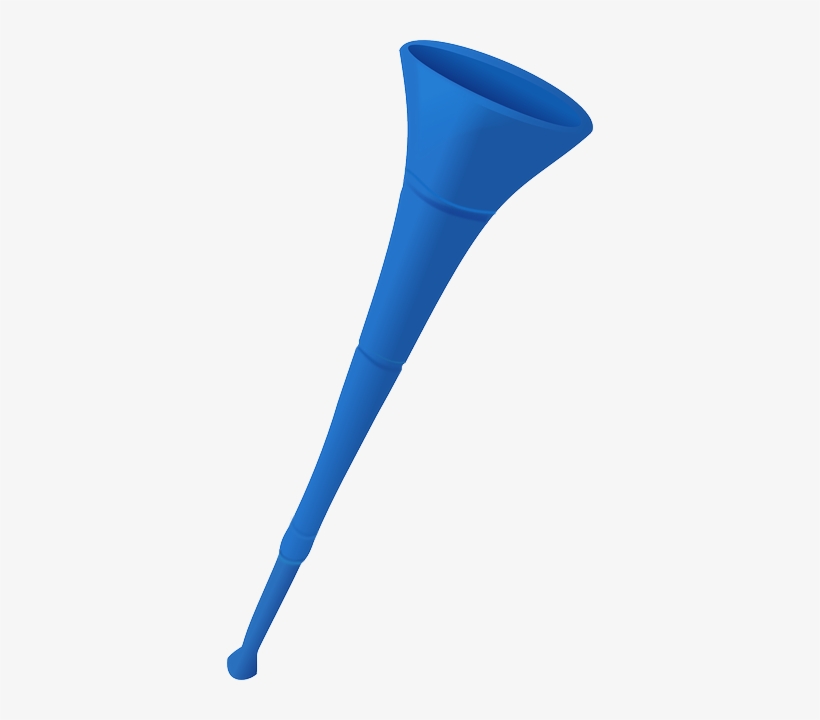 Vuvuzela, Horn, Lepatata Mambu, Plastic, Trumpet - Blue Vuvuzela, transparent png