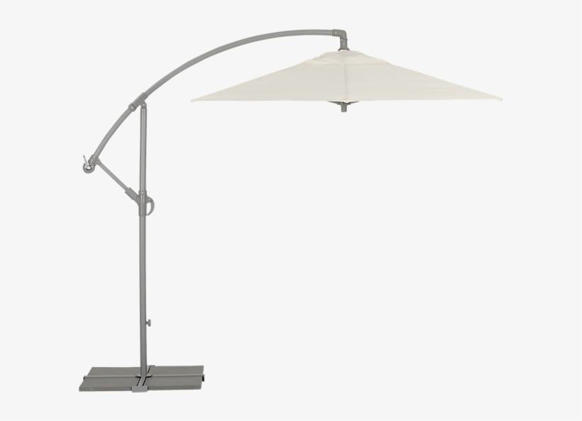 Cb2 Eclipse White Outdoor Umbrella - White Outdoor Umbrella Png, transparent png