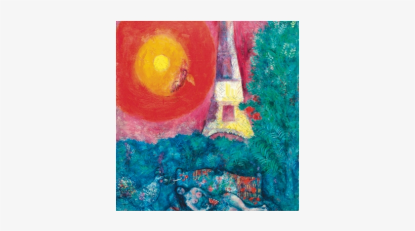 Chagall La Tour Eiffel, transparent png