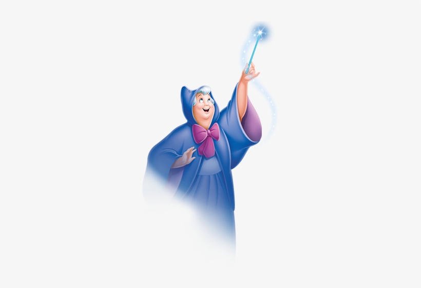 Fairy Godmother-half - Fairy Godmother Disney Png, transparent png