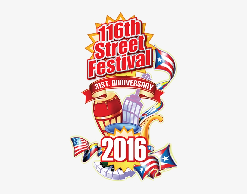 The Th Street Festival North Easts Biggest - 116th Street Festival Logo, transparent png