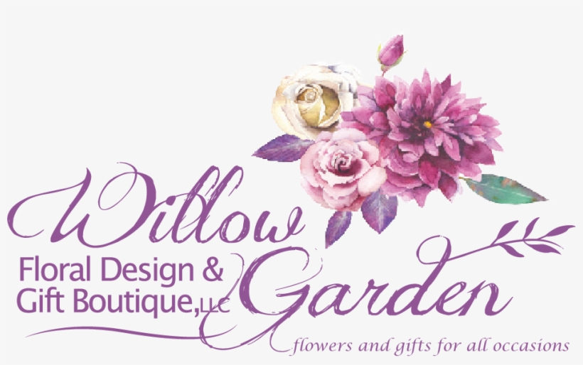 Willow Garden Floral Design And Gift Boutique Llc - Willow Garden Floral Design & Gift Boutique Llc, transparent png