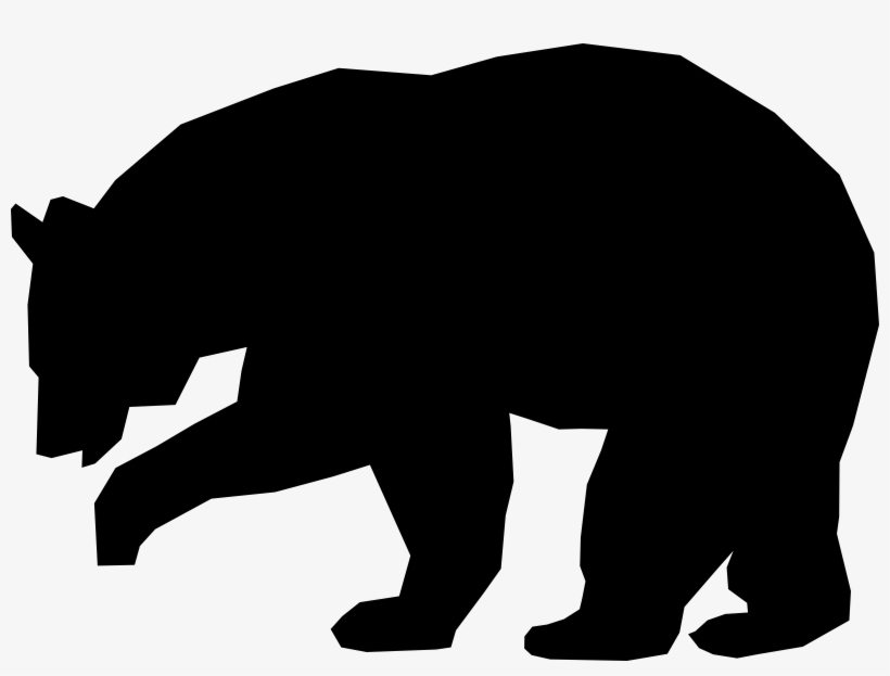 This Free Icons Png Design Of Simple Black Bear, transparent png