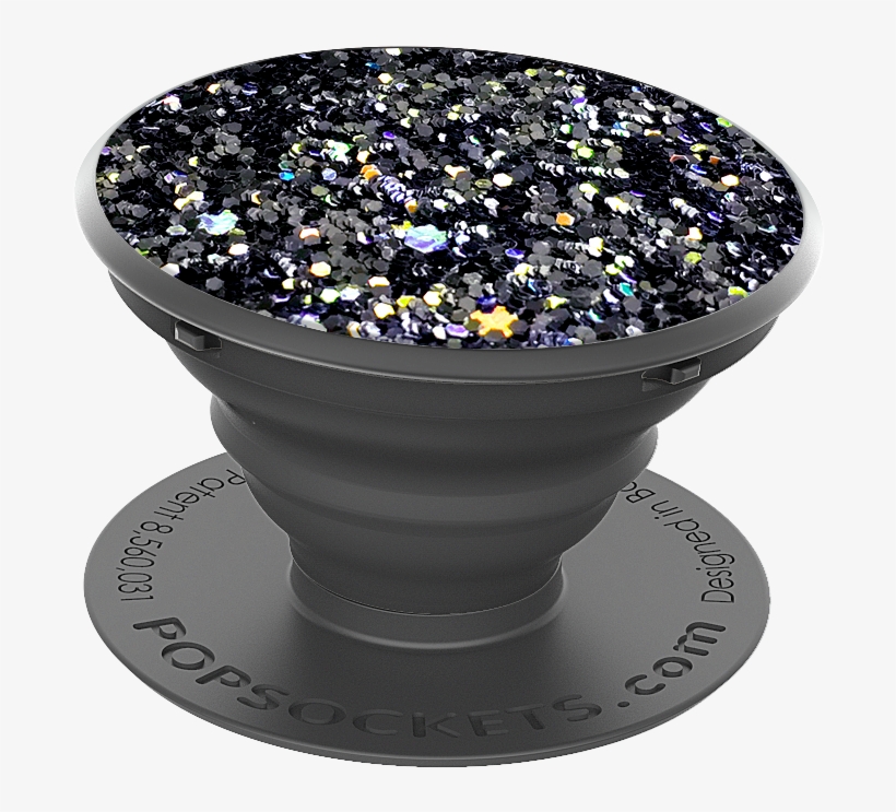 Pop Socket - Black Vegan Leather Popsocket, transparent png