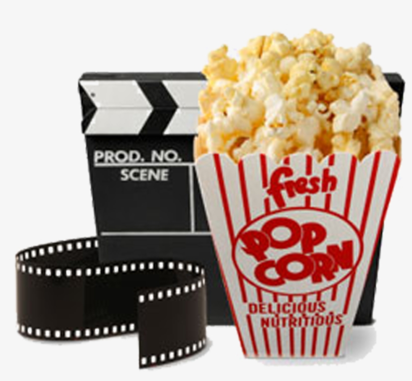 Popcorn And Movie Png, transparent png
