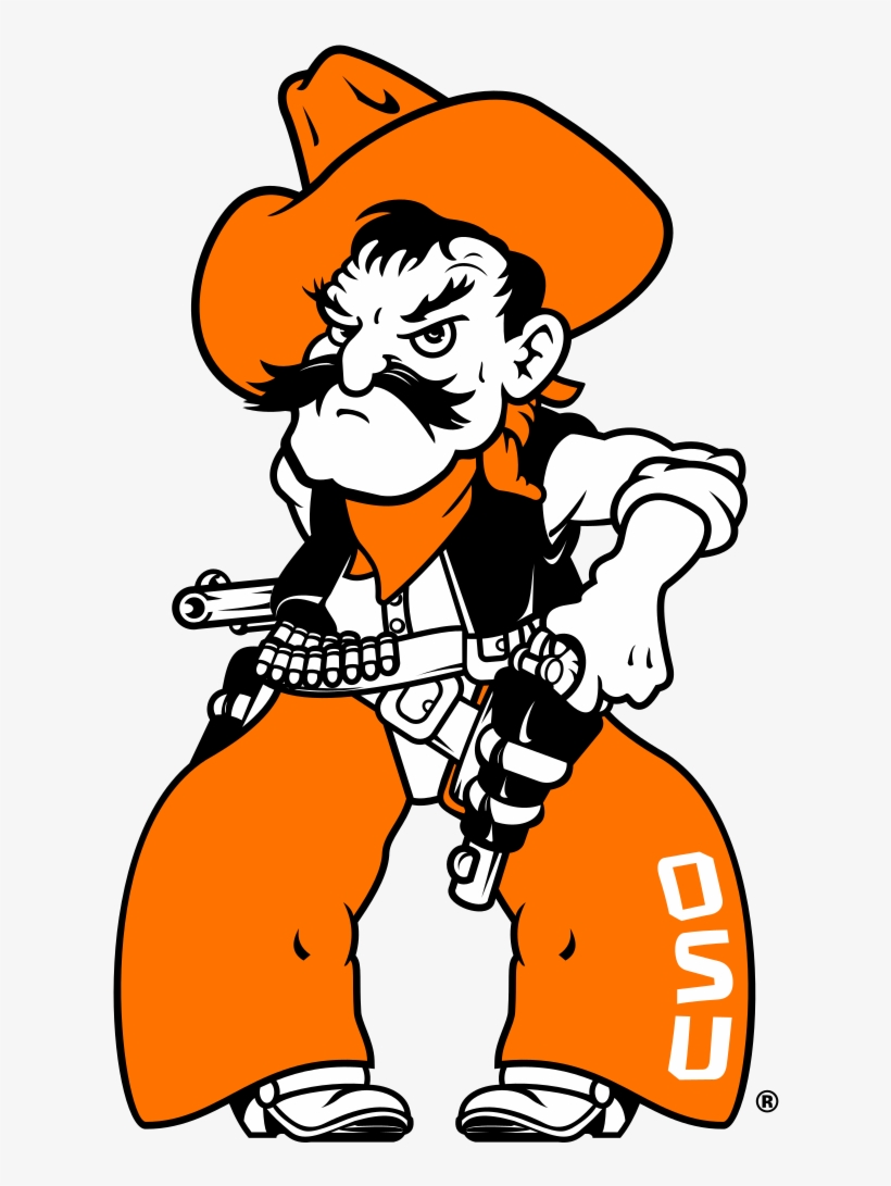[ Img] - Oklahoma State Pistol Pete Logo, transparent png