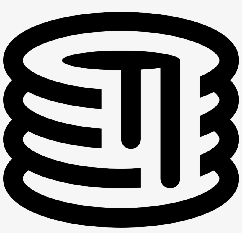 This Looks Like A Stack Of Four Pancakes - Icon, transparent png