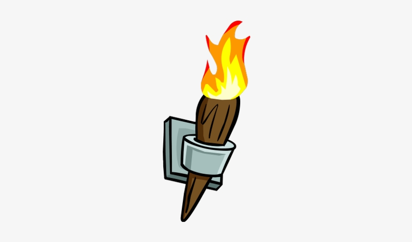 Wall Torch Clipart, transparent png