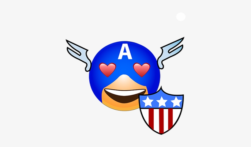Super Hero Emoji Messages Sticker-10 - Sticker, transparent png