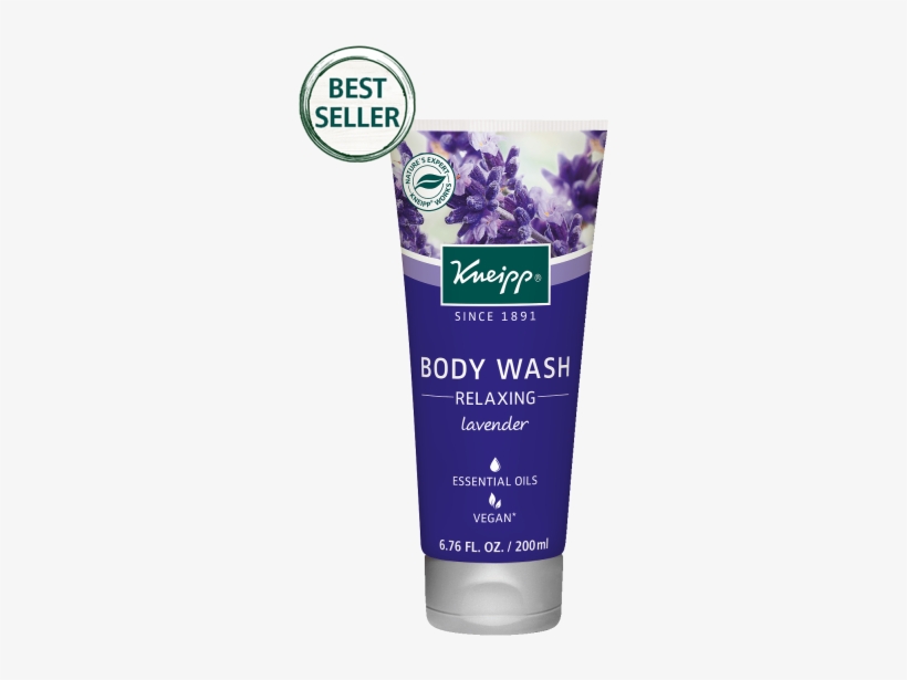 Lavender Best Selling Body Wash - Kneipp Balancing Lavender Body Wash (200ml), transparent png