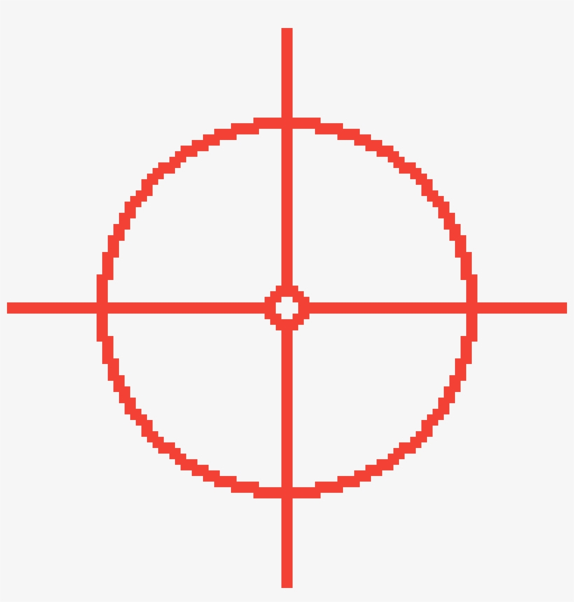 Reticle Telescopic Sight Computer Icons Clip Art - Chicago Bears Logos, Uniforms, And Mascots, transparent png