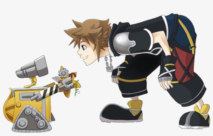 Png - Wall E And Sora, transparent png