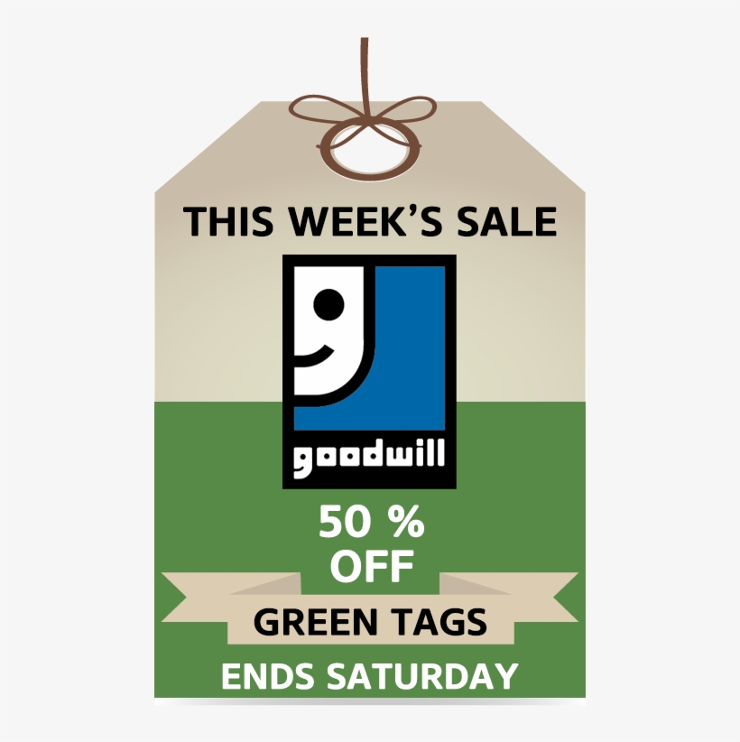 Our Discount Rotation Offers A Unique Way For Goodwill - The Mint Green Tag Sale Company, transparent png