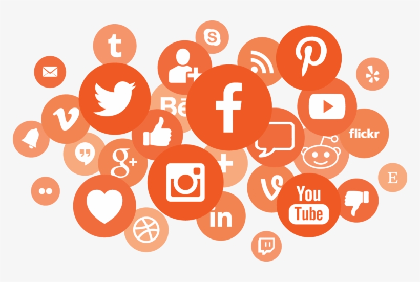 Social Media 101 For Photographers - Social Media Marketing Orange, transparent png