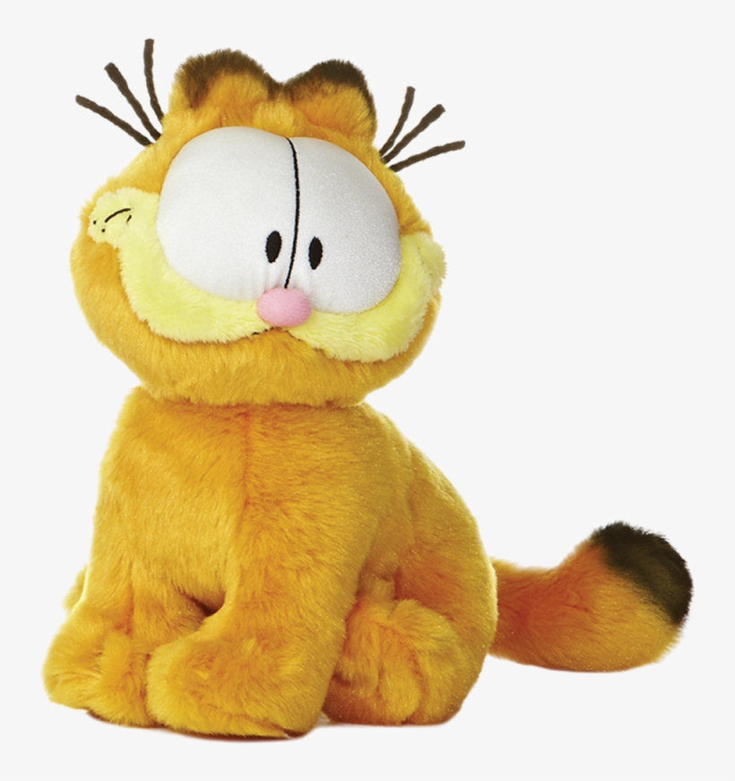 Garfield 8.5-inch Sitting Plush, transparent png