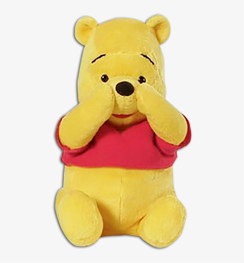 Disney's Bashful Winnie The Pooh Stuffed Bear - Winnie The Pooh Toy Png, transparent png