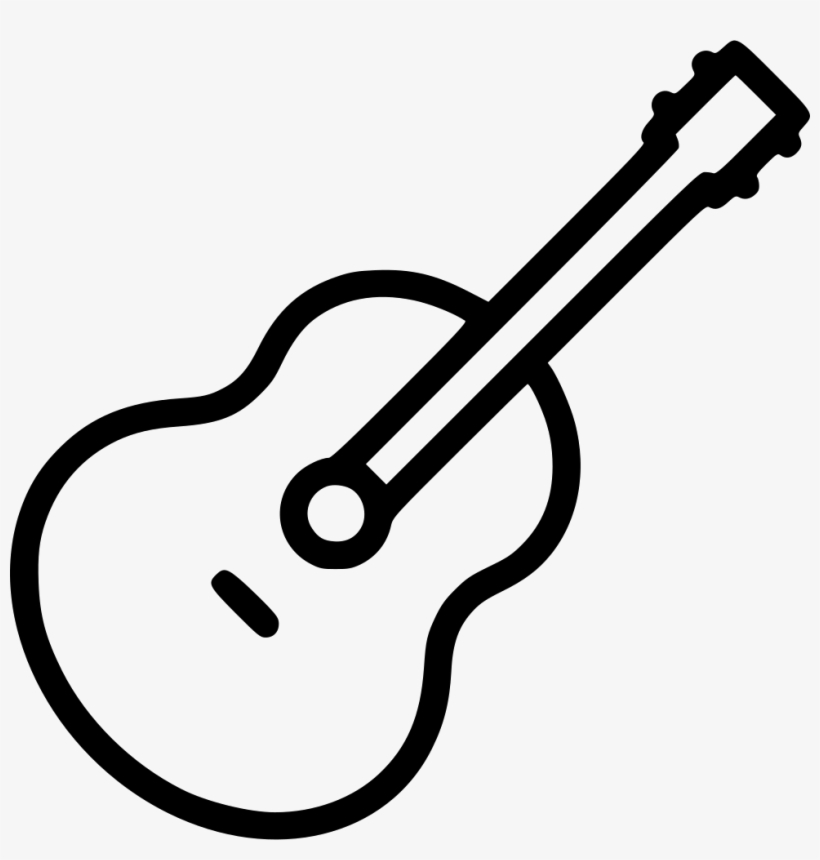 Acoustic Guitar Music Instrument Audio Sound Comments - Icone Guitare, transparent png