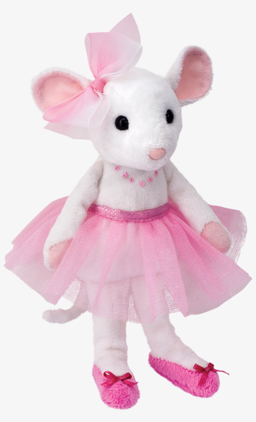 200669 Douglas Cuddle Toys Ballerina Mouse Soft Toy, transparent png