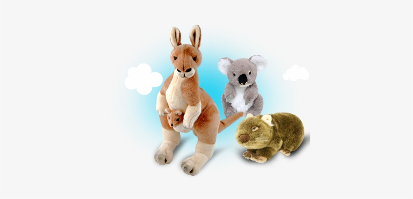 Stuffed With Plush Toys - Australia Animals Soft Toy, transparent png