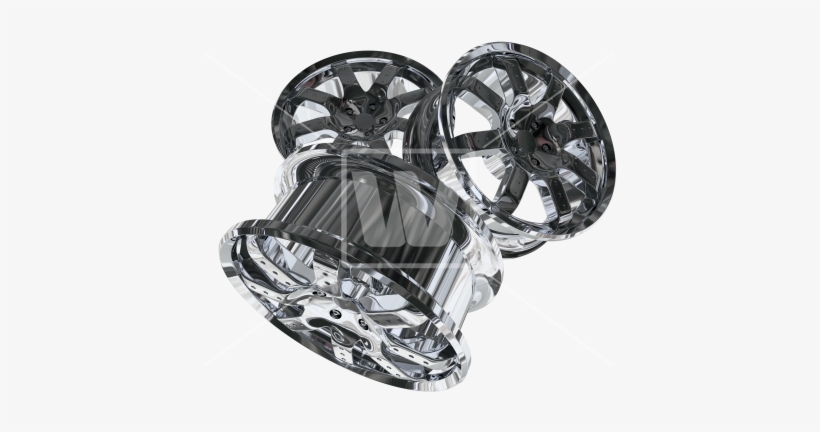 Chrome Alloy Wheels - Bicycle Pedal, transparent png