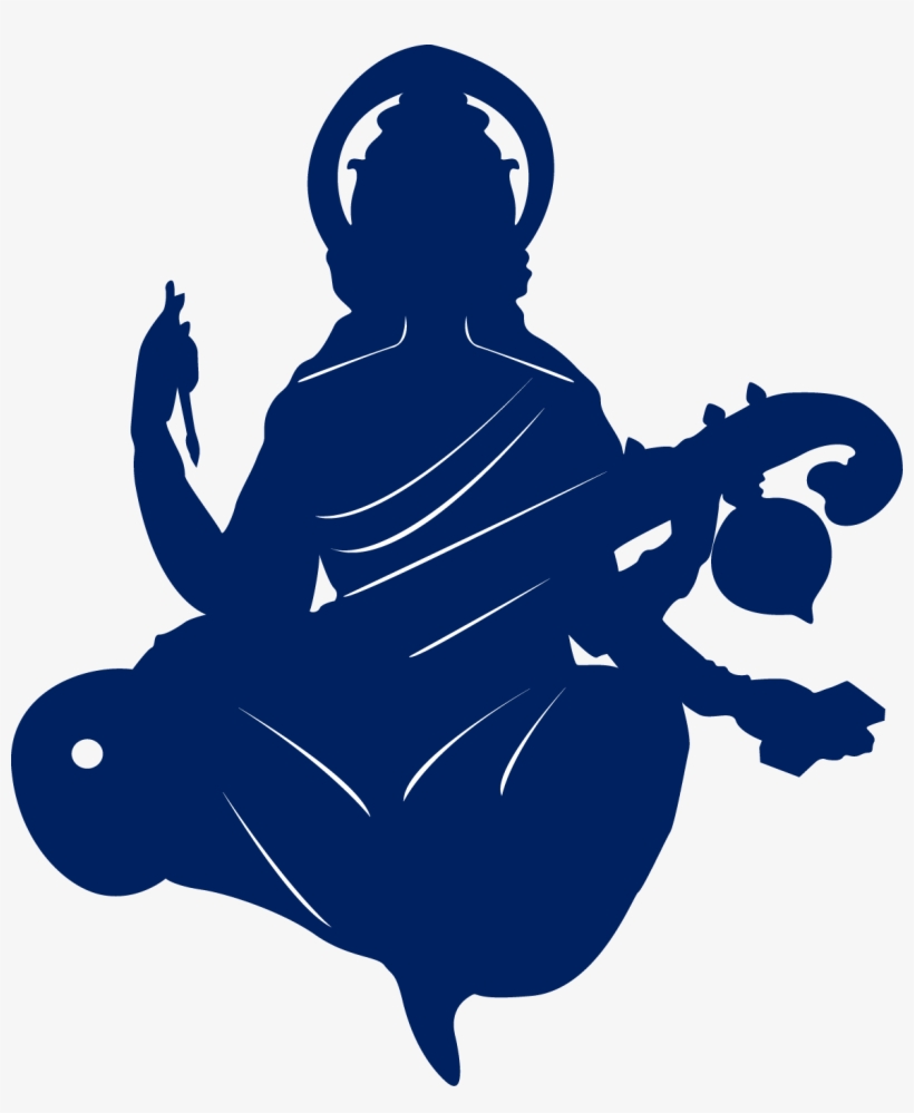 Goddess Saraswati Png Download - Saraswati In Png, transparent png
