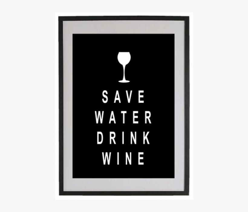 Save Water Drink - Rectangle, transparent png