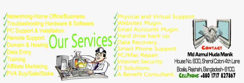 Ict Service Bd - Cartoon, transparent png