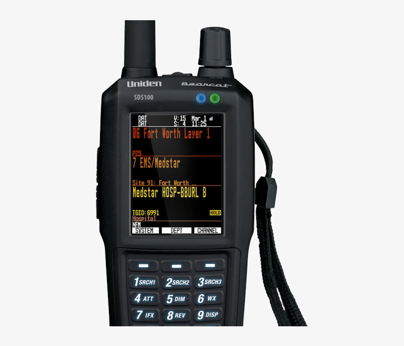 Know What's Going On In Your Community - Uniden Sds100, transparent png