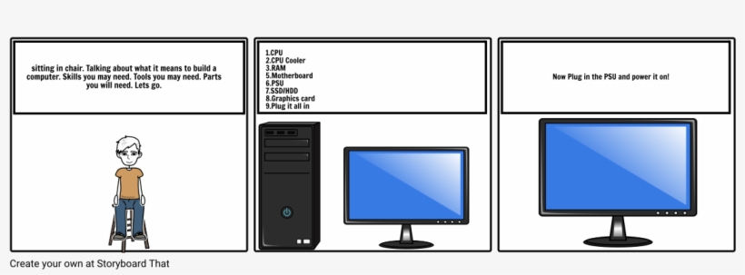 How To Build A Computer - Computer, transparent png