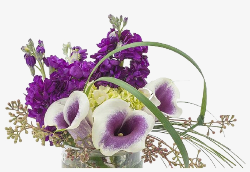 Flower Vase Transparent Images Png Png Mart - Purple Flower Vase Png, transparent png