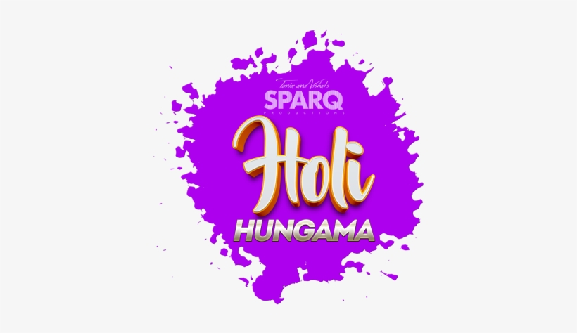 Holi Hungama - Graphic Design, transparent png