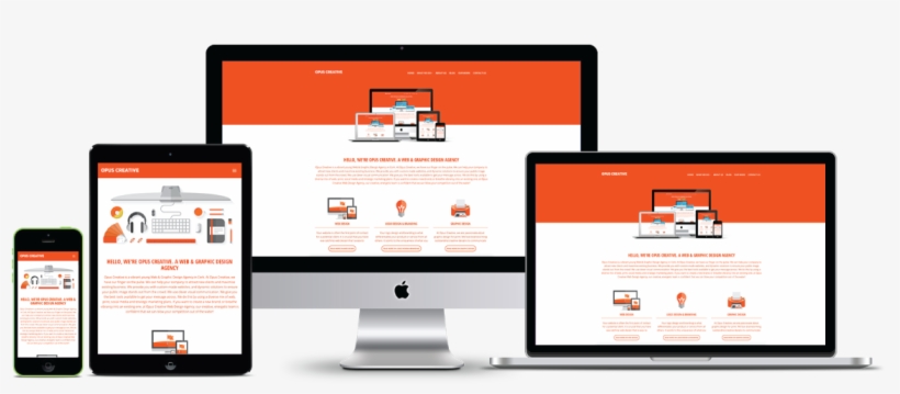 Opus Creative Web Design - Responsive Design, transparent png