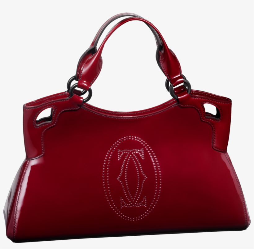 Red Cartier Handbag Png Clip Art, transparent png