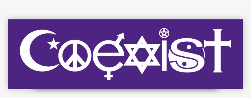 You Can Coexist, transparent png