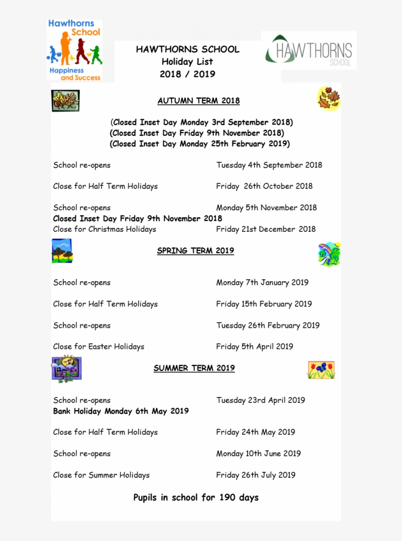 Tameside School Term Dates 2018/19 - Twitter, transparent png