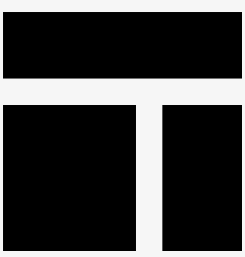 The Icon Has Two Shapes That Cross Each Other - Black-and-white, transparent png
