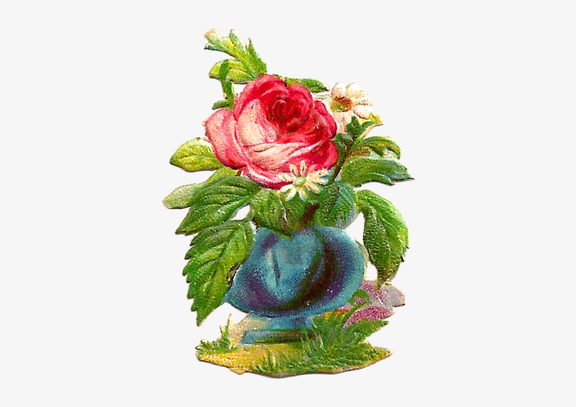 I've Been Posting Several Graphics Of Flowers In Pots - Rose Graphic Flower Pots, transparent png