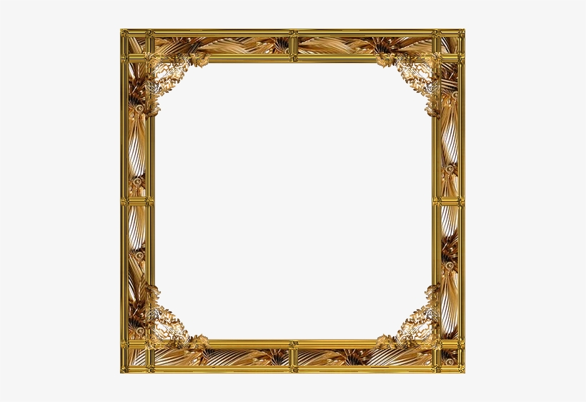 Gold Frame Png - Picture Frame, transparent png