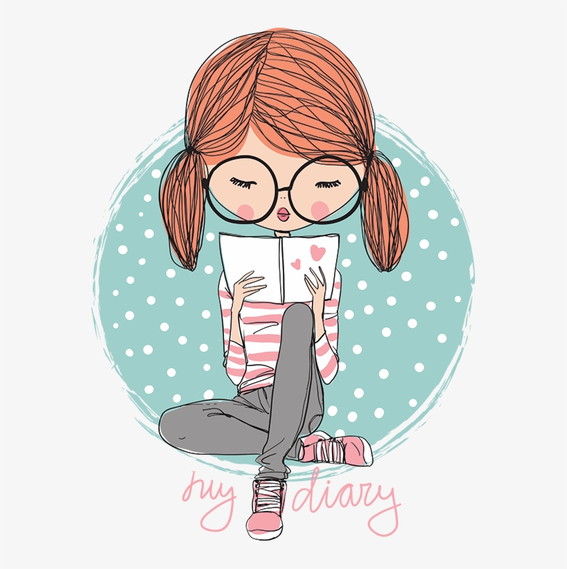 Tubes Personnages - Muñecas Leyendo, transparent png