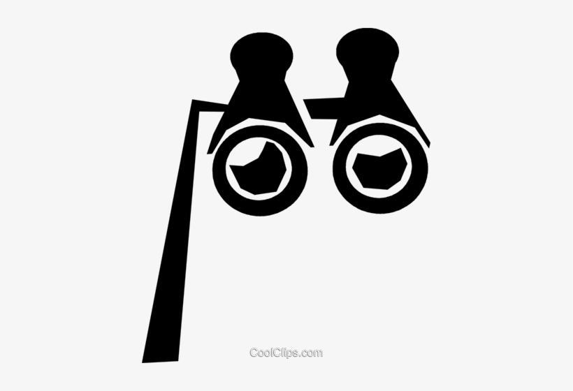 Opera Glasses Royalty Free Vector Clip Art Illustration Illustration