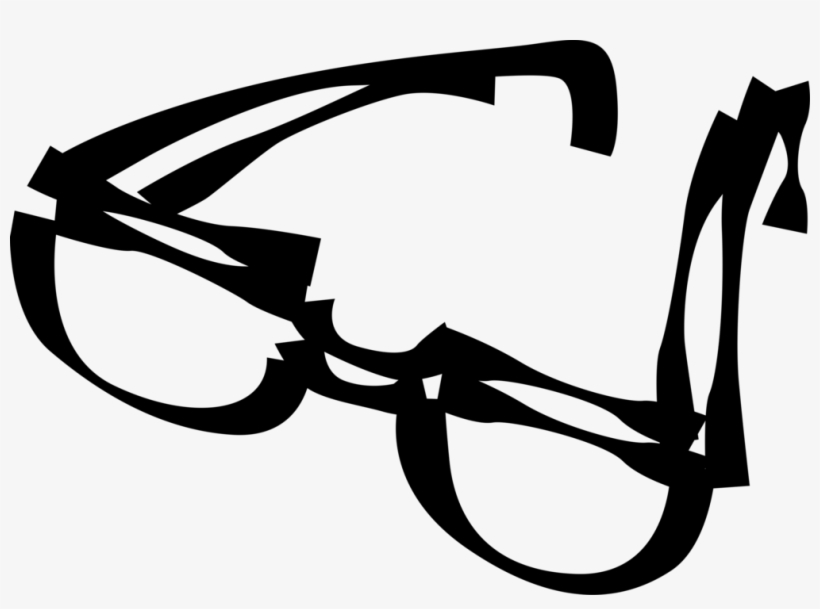 Vector Illustration Of Reading Glasses Or Eyeglasses - Illustration, transparent png