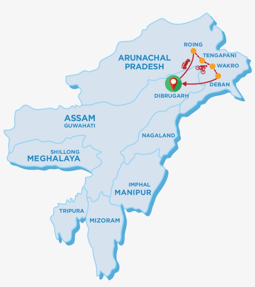 Biking Tour Of Eastern Himalayas - Internal Security Of India, transparent png