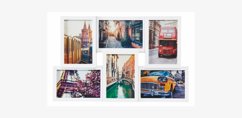 Collage Picture Frame - Poster: Canadastock's Old Town In Europe At Sunset, transparent png