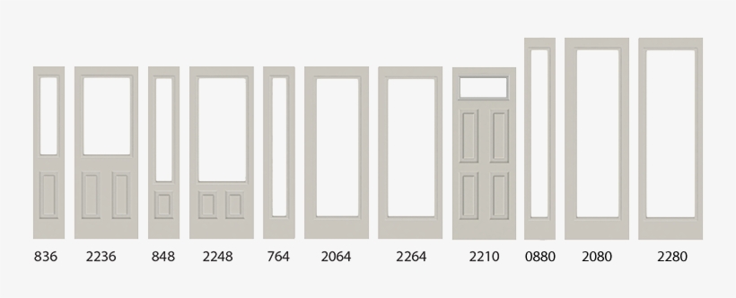 Pvc Doorlite Frames With Screw Cover - Home Door, transparent png