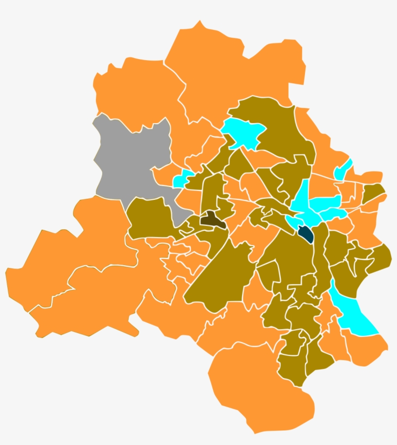Ward Wise Map Of Ludhiana, transparent png