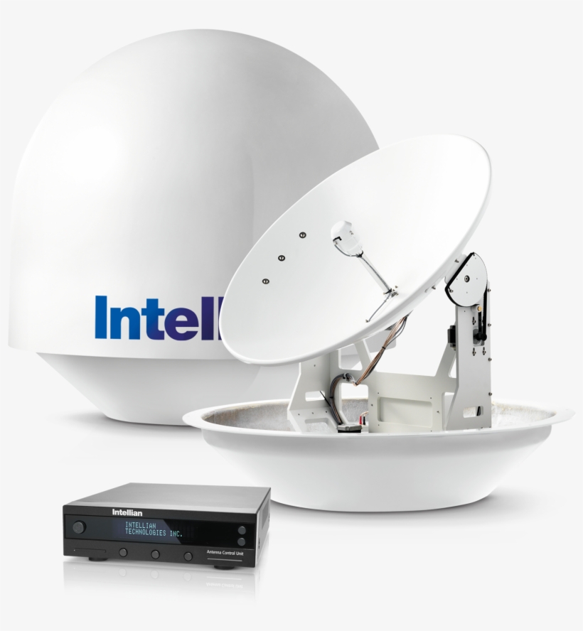 6 - Intellian - S6hd, 3 Sat Directv System, 24" Dish, transparent png