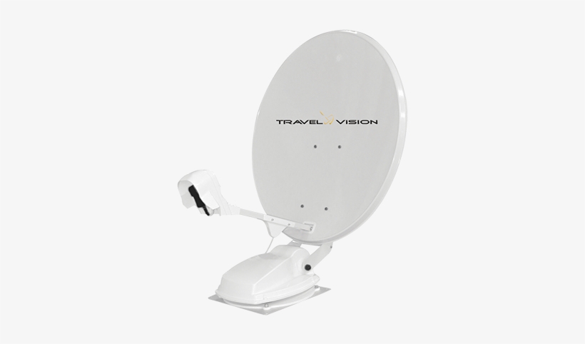 Installed Clamshell Satellite Dish - Travel Vision, transparent png